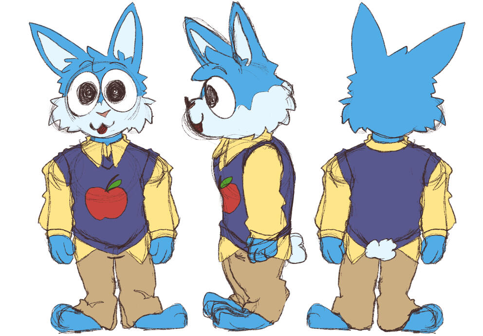 Fletcher Character Sheet -- Procreate