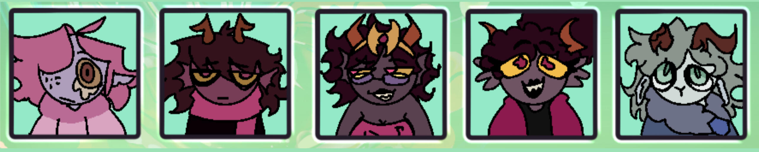 Character Chibi Profiles -- Procreate