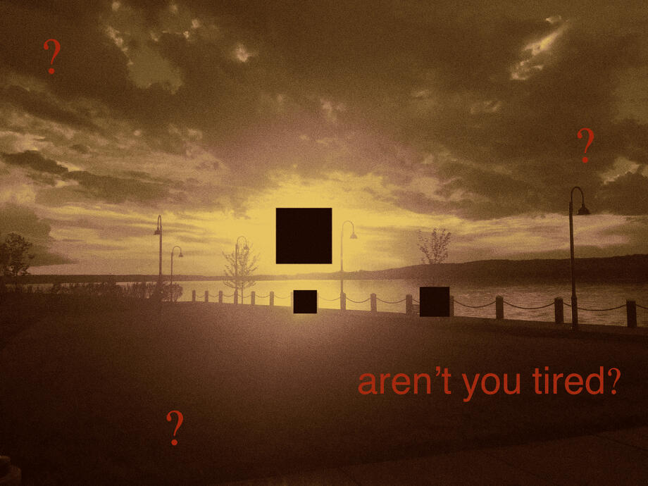 Aren't You Tired? Weirdcore Experiment -- Procreate, Photography