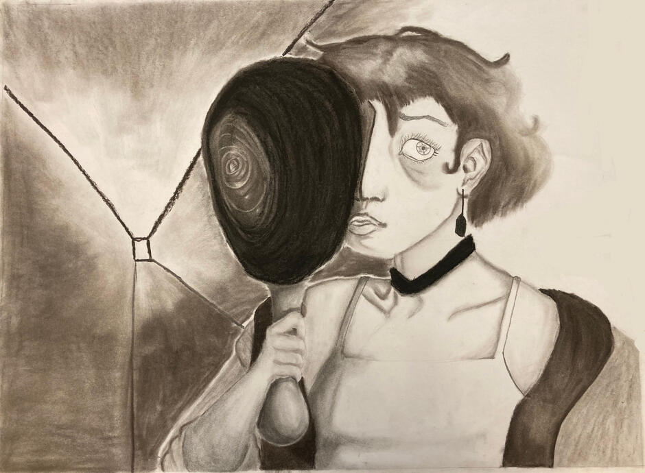 Hallways -- Charcoal