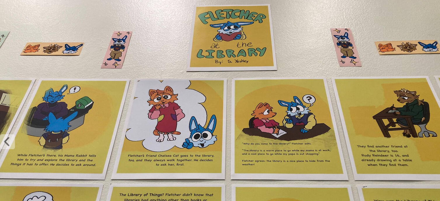 Library Loves You! -- Procreate, Print