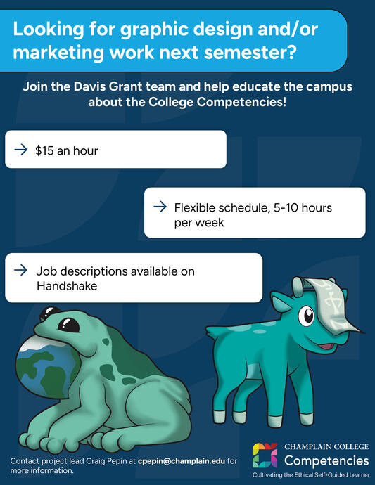 College Competencies Hiring Poster -- Illustrator